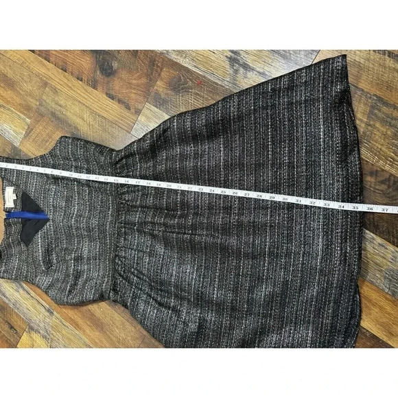 Anthropologie Moulinette Soeurs Dress Women Sz 4 Tweed Sheath Sleeveless - Picture 9 of 9